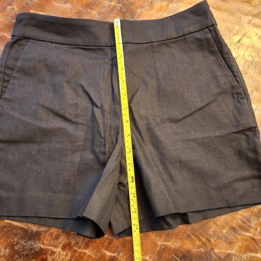 J. Crew Size 8 Black Casual Preppy Pockets 5” Inseam Everyday Shorts - Picture 6 of 9